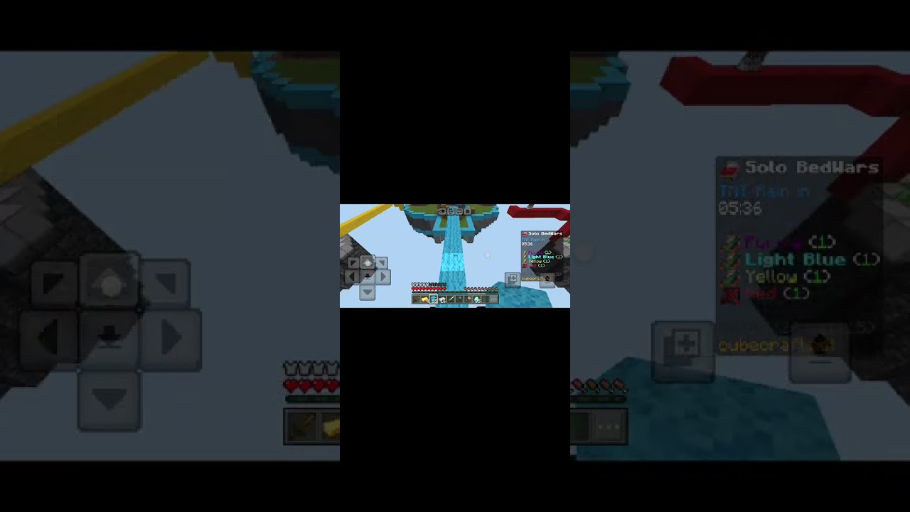 Minecraft playing cubecraft sever