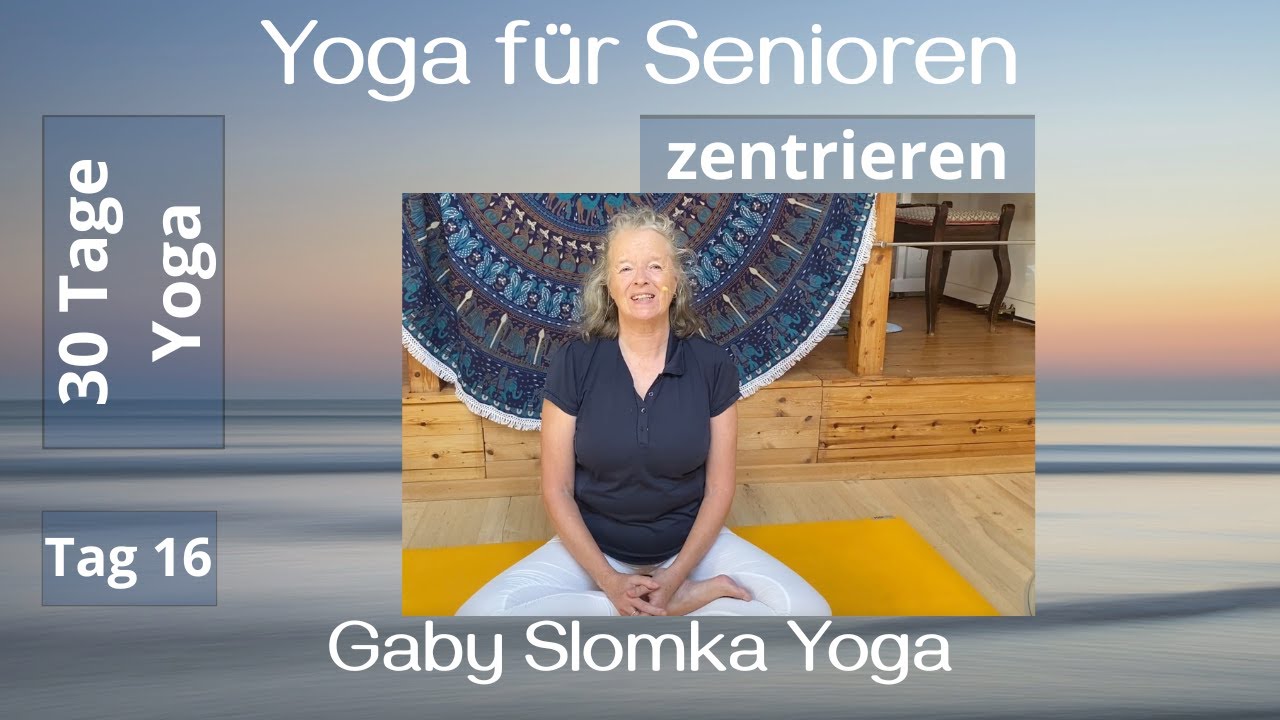 Zentriere dich – geführte Meditation | Ruhe & Fokus | Gaby Slomka Yoga