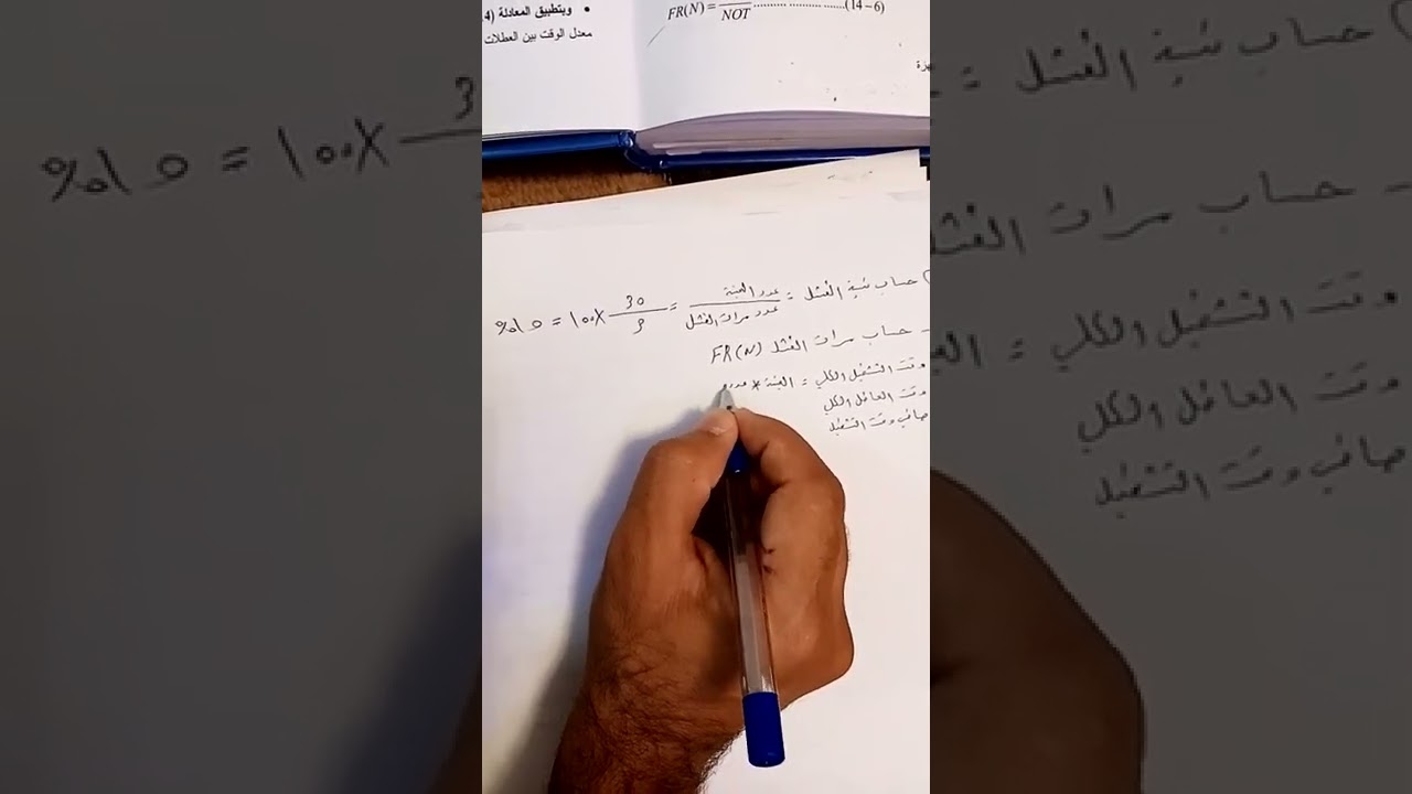 ادارة الانتاج والعمليات الفصل الرابع عشر الصيانه والمعولية