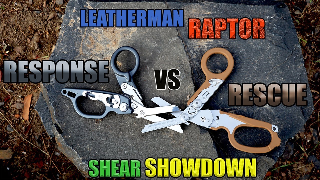 BEST TRAUMA SHEAR? LEATHERMAN RAPTOR - RESPONSE VS RESCUE