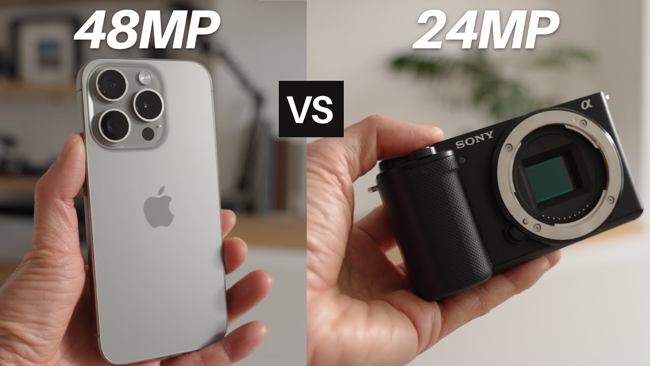 iPhone 15 Pro против Sony ZV-E10 — можете ли вы заметить разницу?