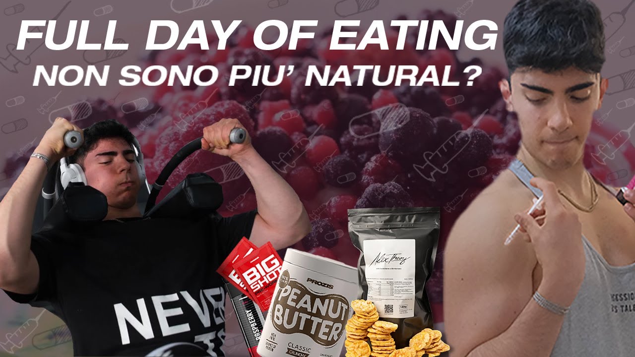 NON SONO PIÚ NATURAL? | FULL DAY OF EATING IN CUT