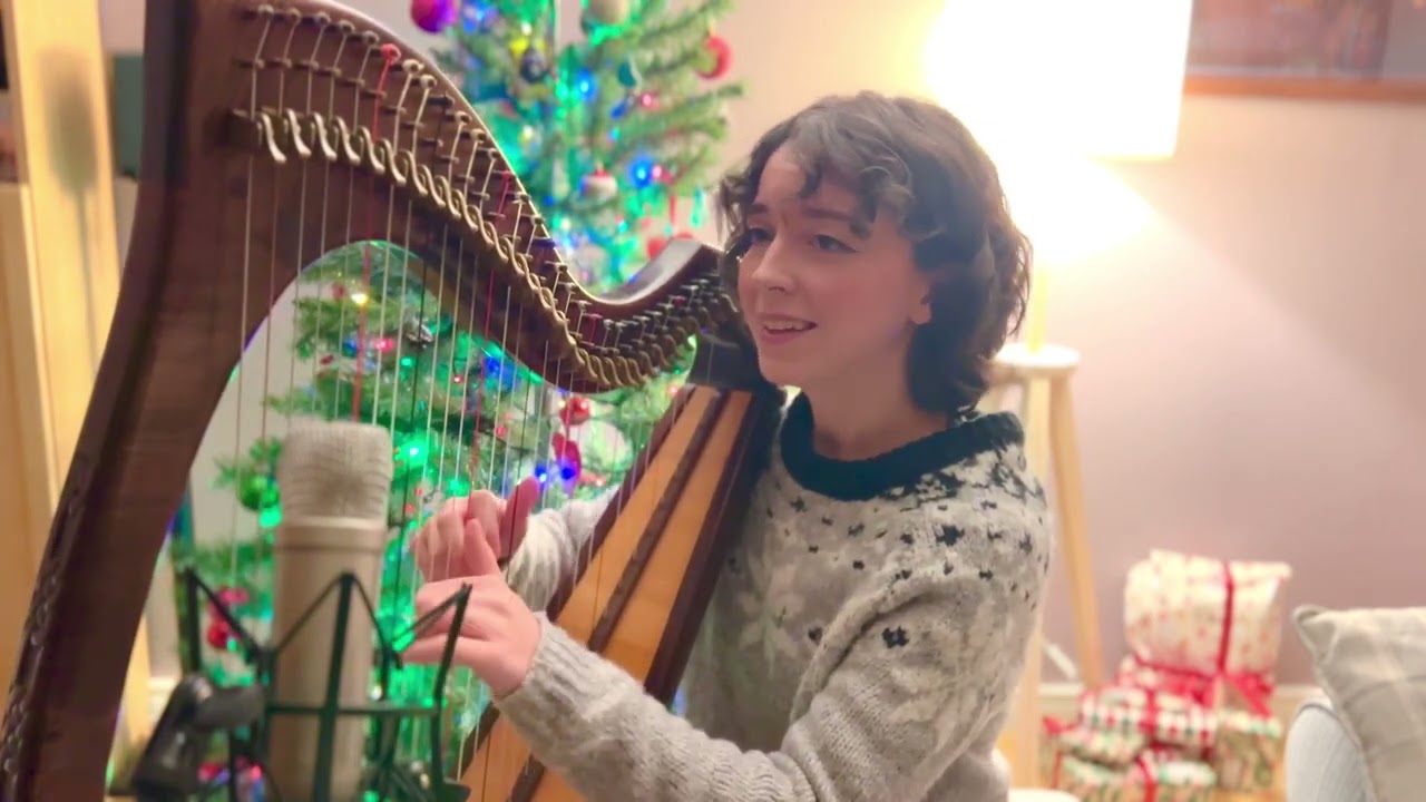 Silent Night (in Ulster Scots!) | Whisht the Nicht | Harp and Voice