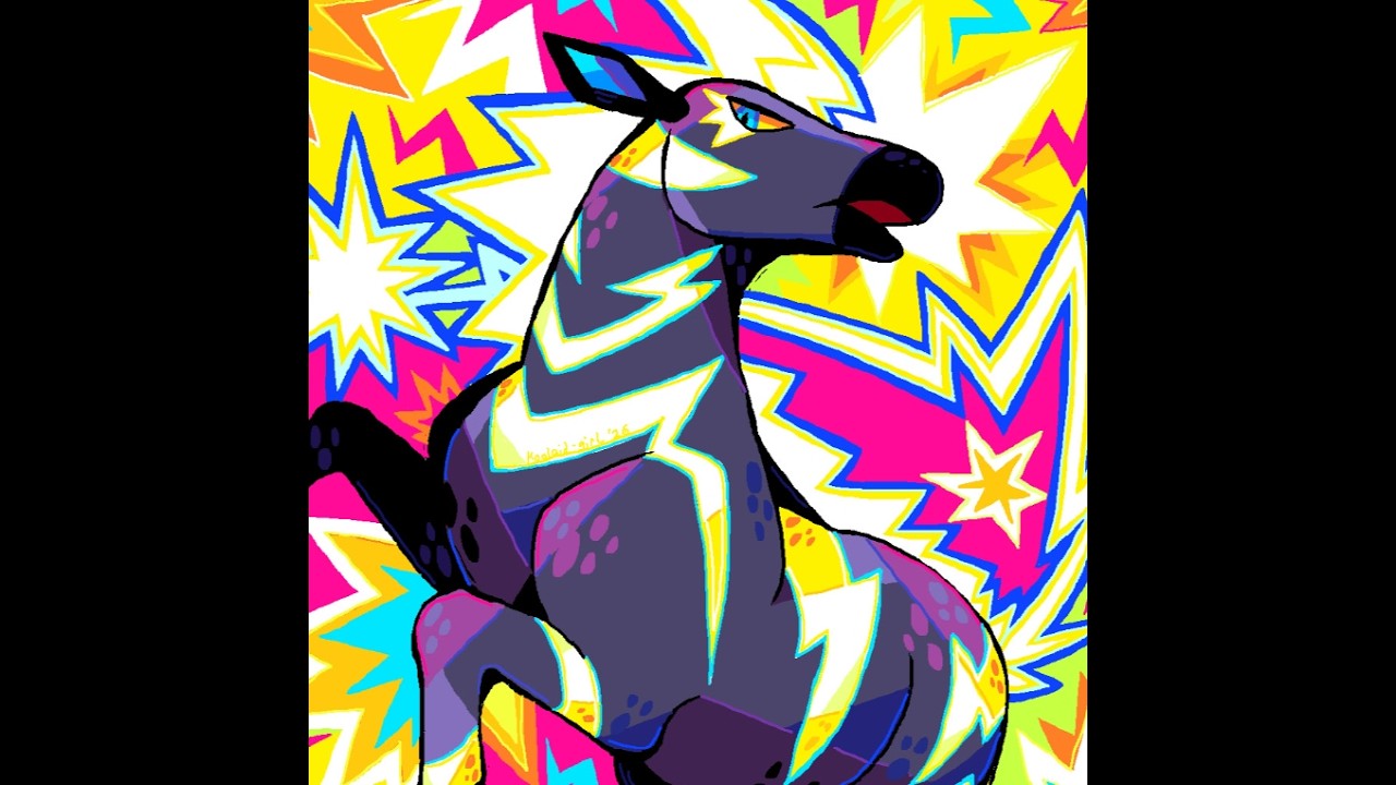 Shiny Zebstrika on PokeMMO