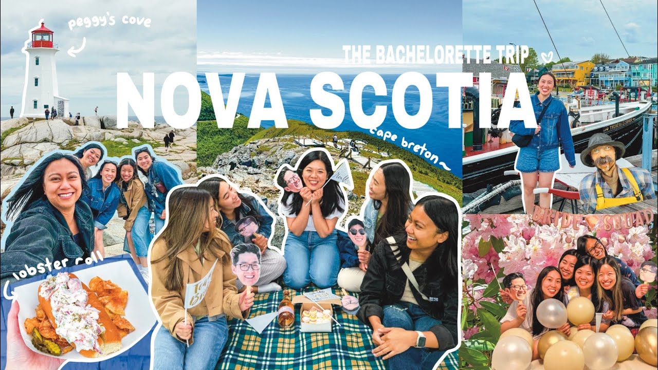 NOVA SCOTIA VLOG: Lisa's Bach 🥂✨Cape Breton, Peggys Cove, Halifax
