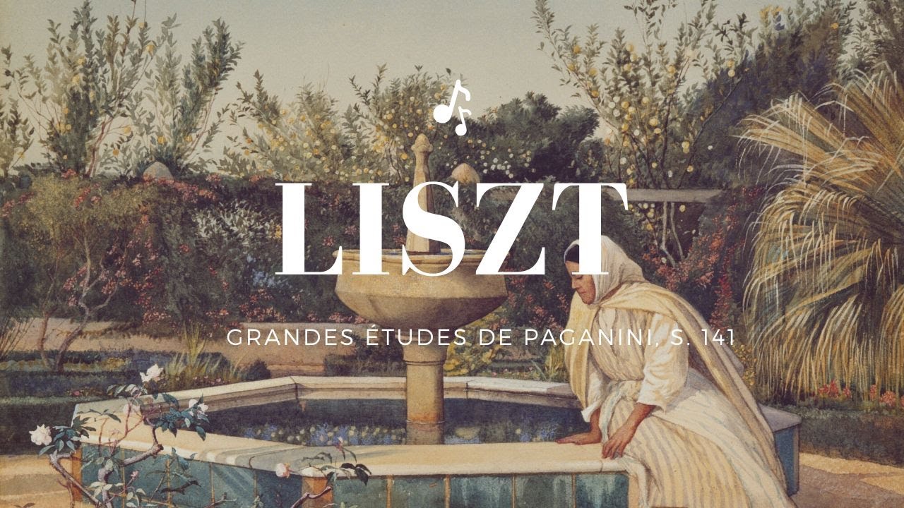 (一小時版本) 李斯特：《鐘聲》帕格尼尼大變奏曲6首中的第3首 -  Liszt Grandes études de Paganini, S. 141