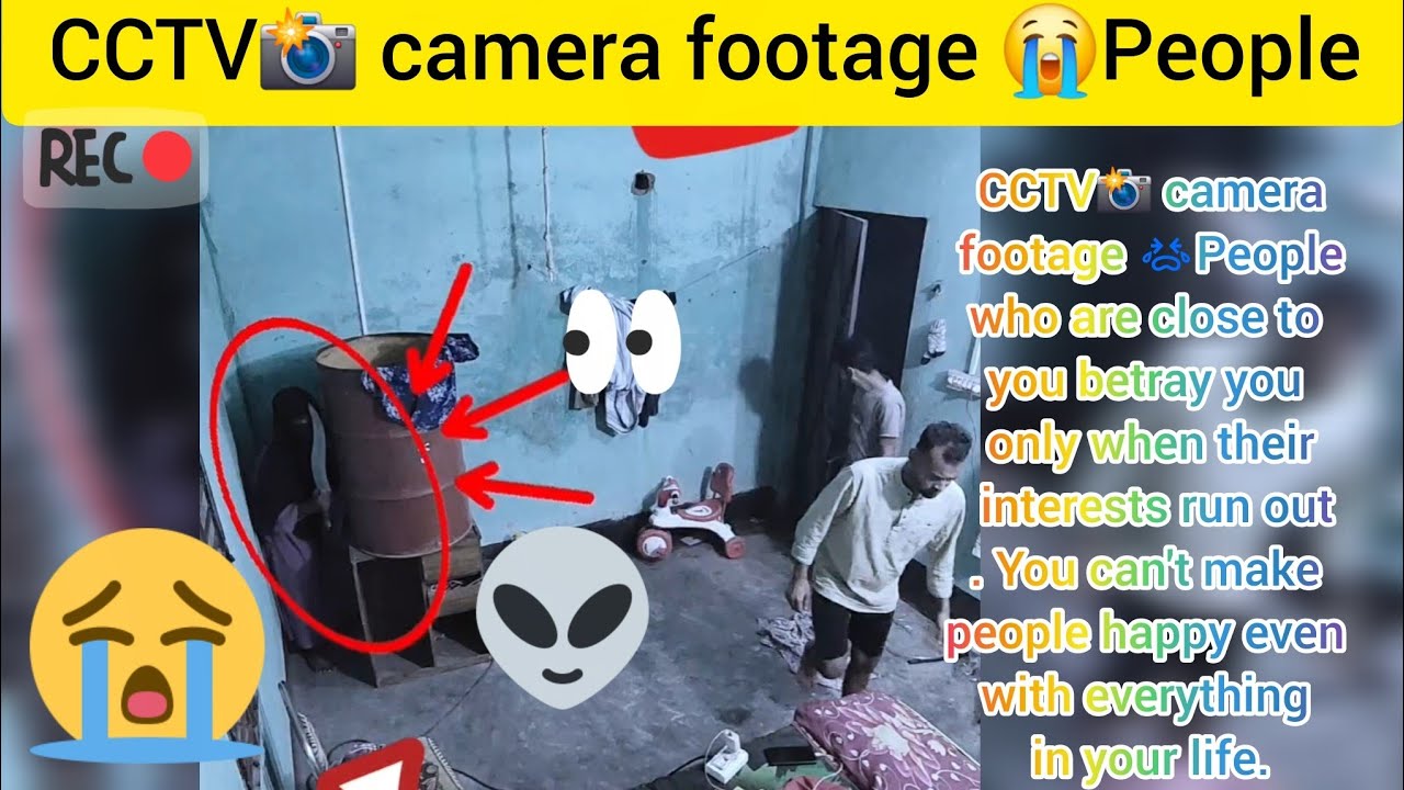 CCTV📸 camera footage 😭People who are close to you betray you only when their interests run out. You