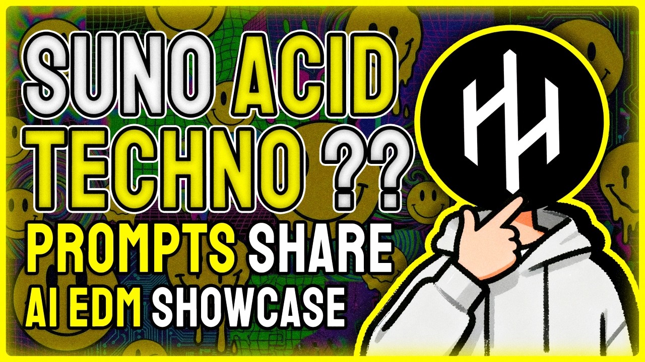 5 HYPNOTIC Acid Techno Tracks Generated by AI ☢️ (Prompts SHARED!) | Suno AI Showcase