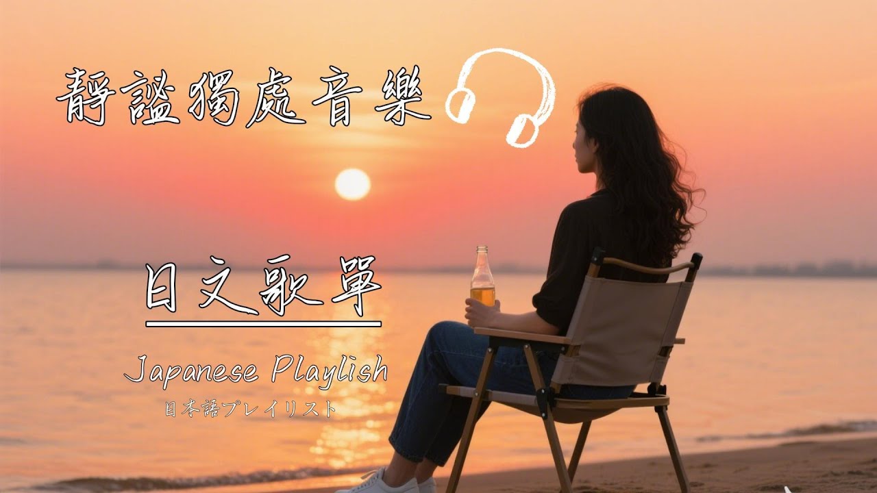 🎧【1小時沉浸】日文抒情詩歌單｜在溫柔旋律中，遇見平靜自在的自己 🌙｜Japanese Healing Music