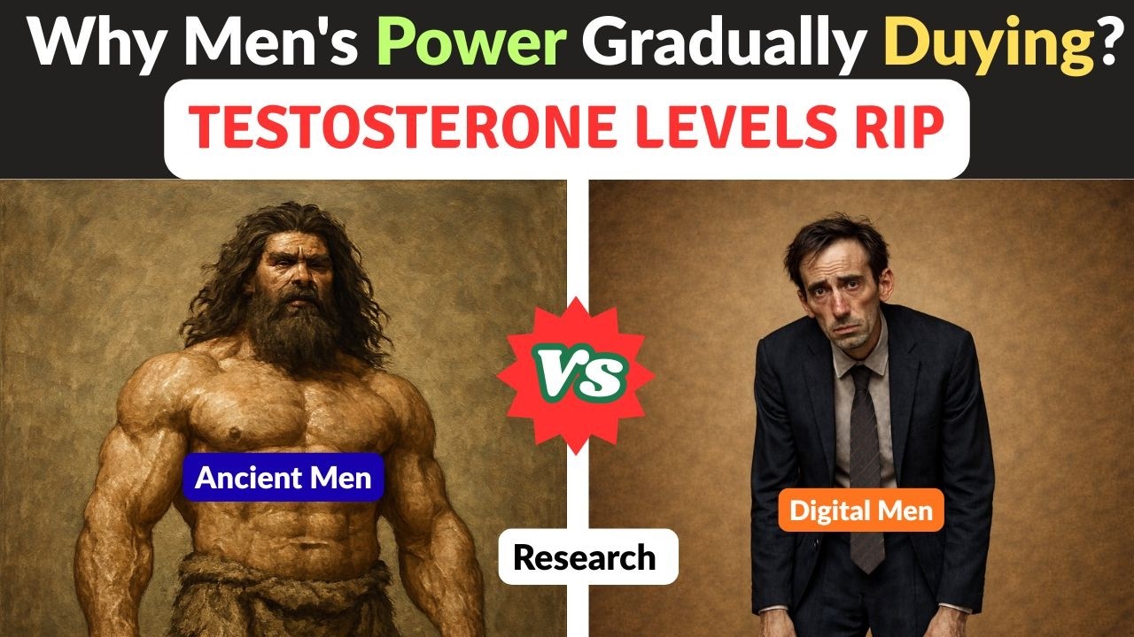 How Modern Men Are Losing Testosterone & Vitality: Science Based Research About Men's Health
