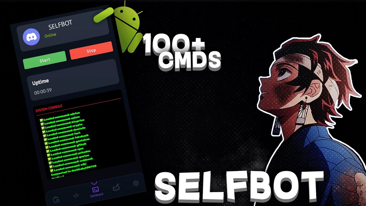 Ultimate Android Discord Selfbot 📱 | 100+ OP Commands! (Educational Purpose)