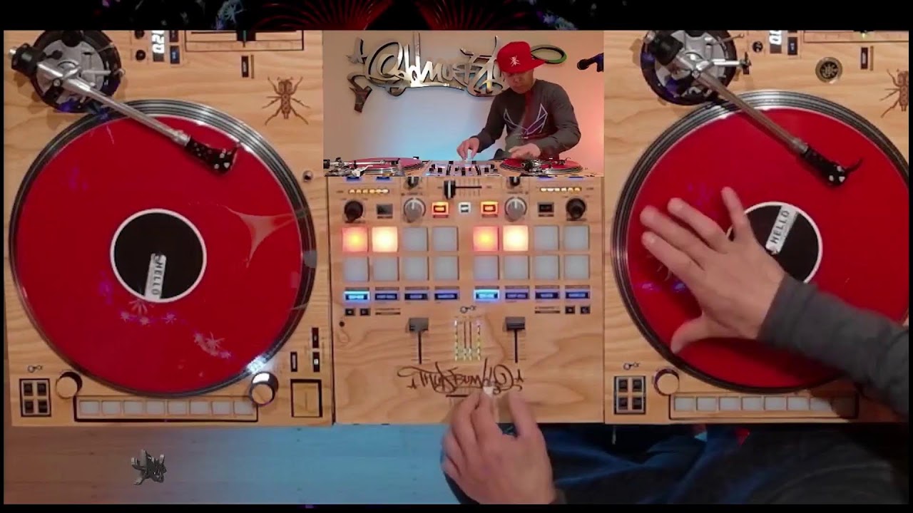 Dj Qbert In the Mix Raw w UNRELEASED DIRT STYLE Breaks Invisibl Skratch Piklz BBOY to Electro