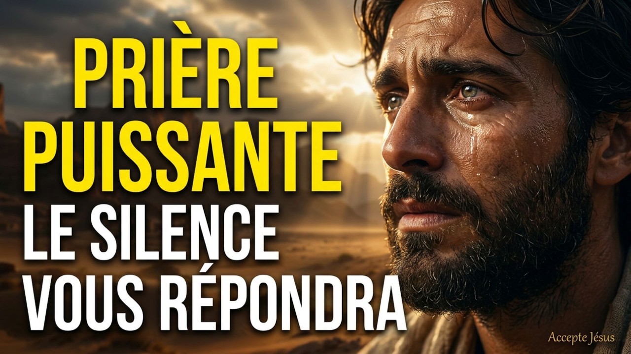 Prière Puissante dans le Silence | Rencontre avec Dieu (Voix Off Inspirante)