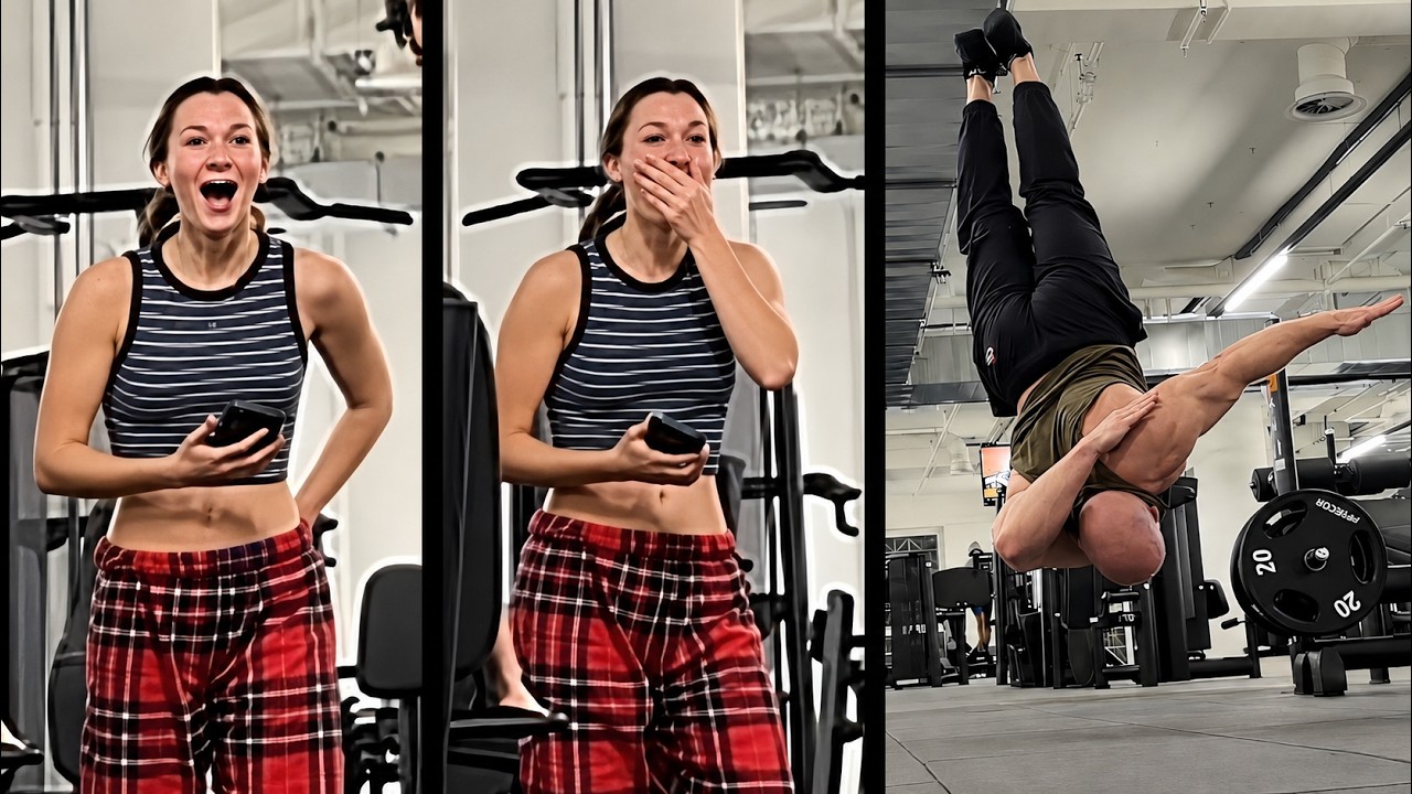 Scaring People in The Gym With Calisthenics