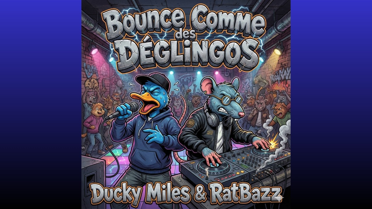 BOUNCE COMME DES DÉGLINGOS - Ducky Miles & RatBazz | Jersey Bounce Cartoon
