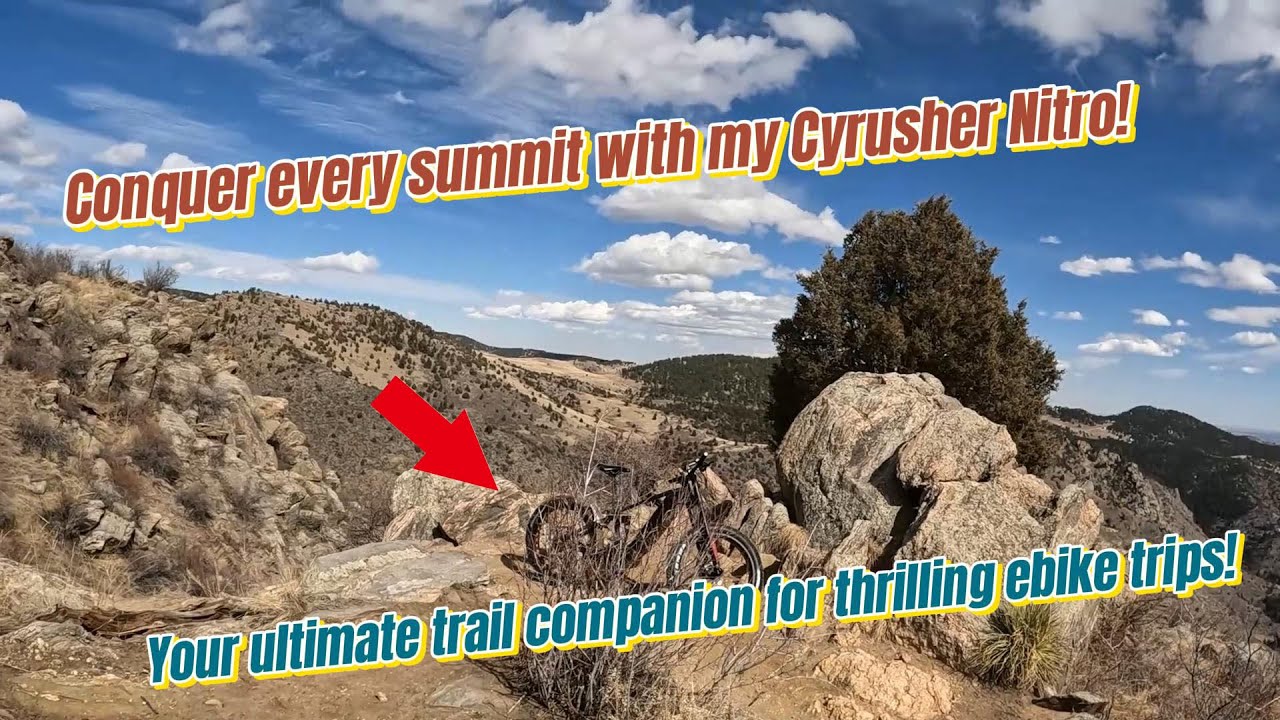 Conquer every summit with my Cyrusher Nitro! 🚵‍♀️ #ebike #nitro #mytrip