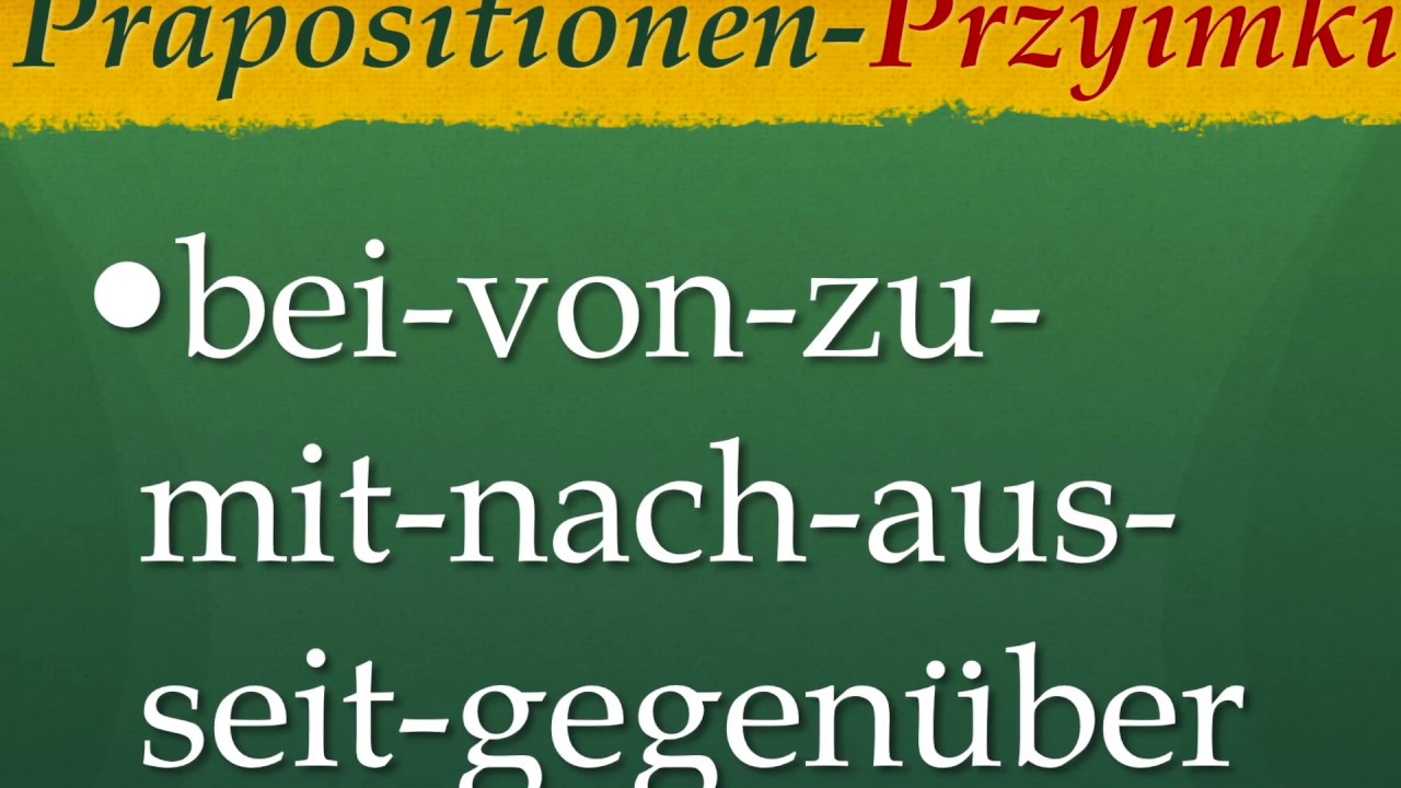 Przyimki - w../do../po../z...