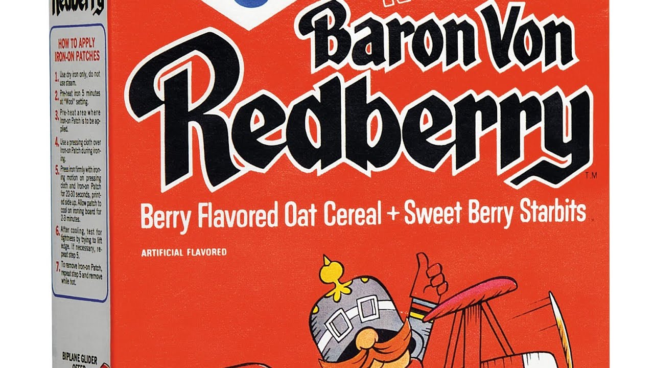 Remember Baron Von Redberry Cereal???