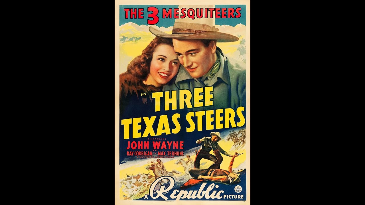 The John Wayne Collection - Three Texas Steers (1939) - [Full Movie | Classic Western]
