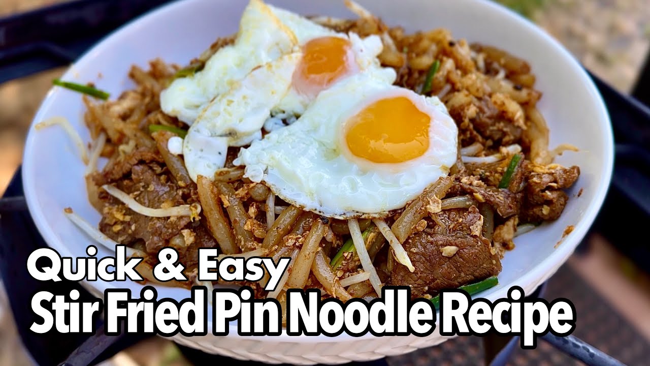 Easy Delicious Rice Pin Noodle Recipe - Lort Cha
