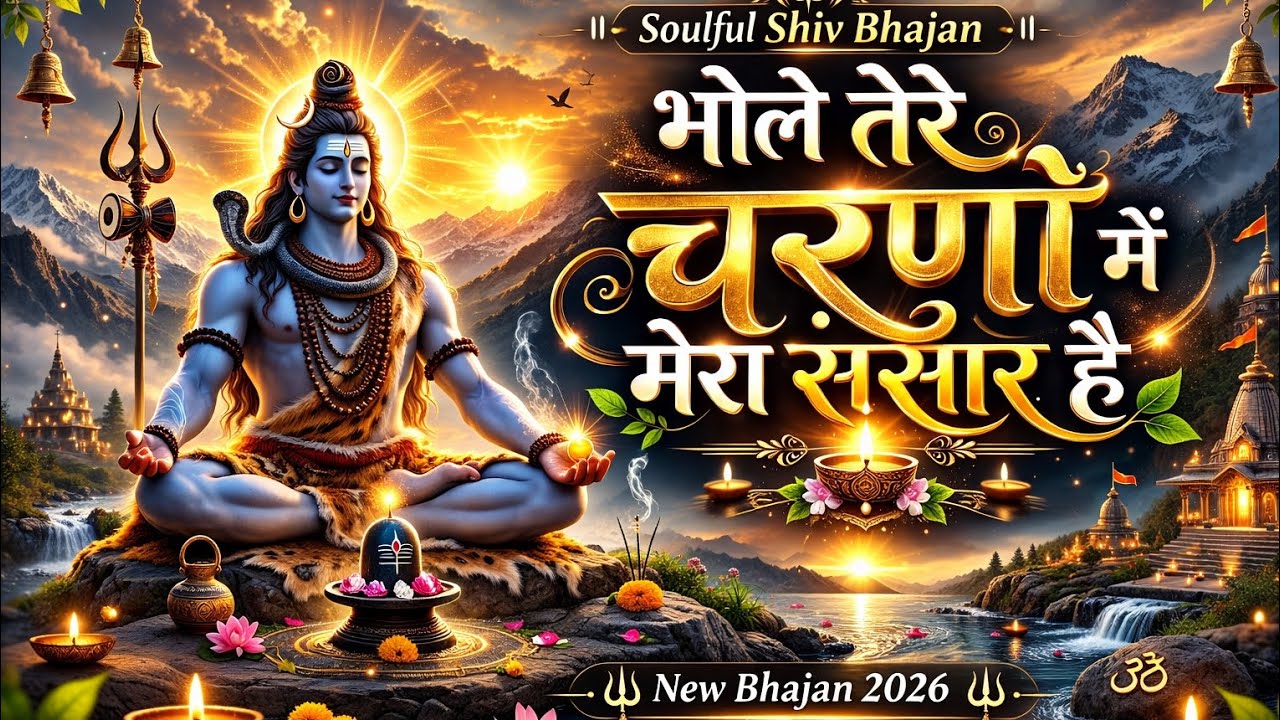 🔱भोले तेरे चरणों में मेरा सारा संसार है | Peaceful Shiv Bhajan 2026 | Har Har Mahadev | 