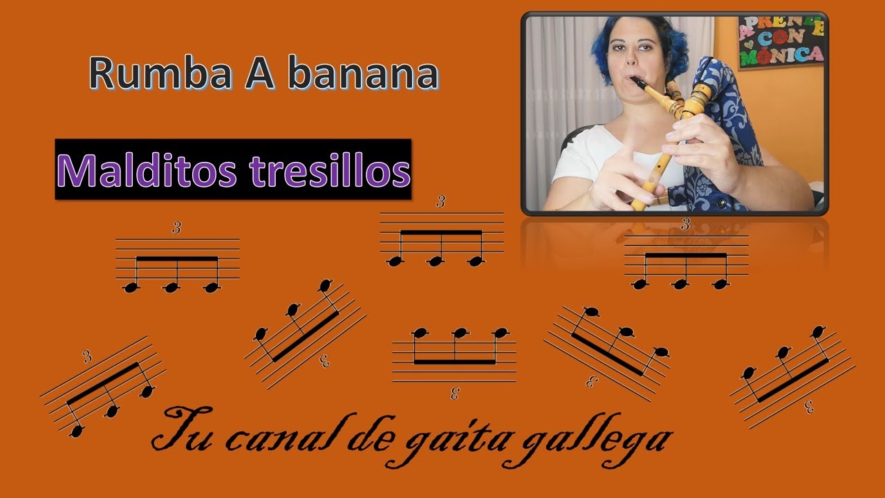 A banana rumba para gaita gallega
