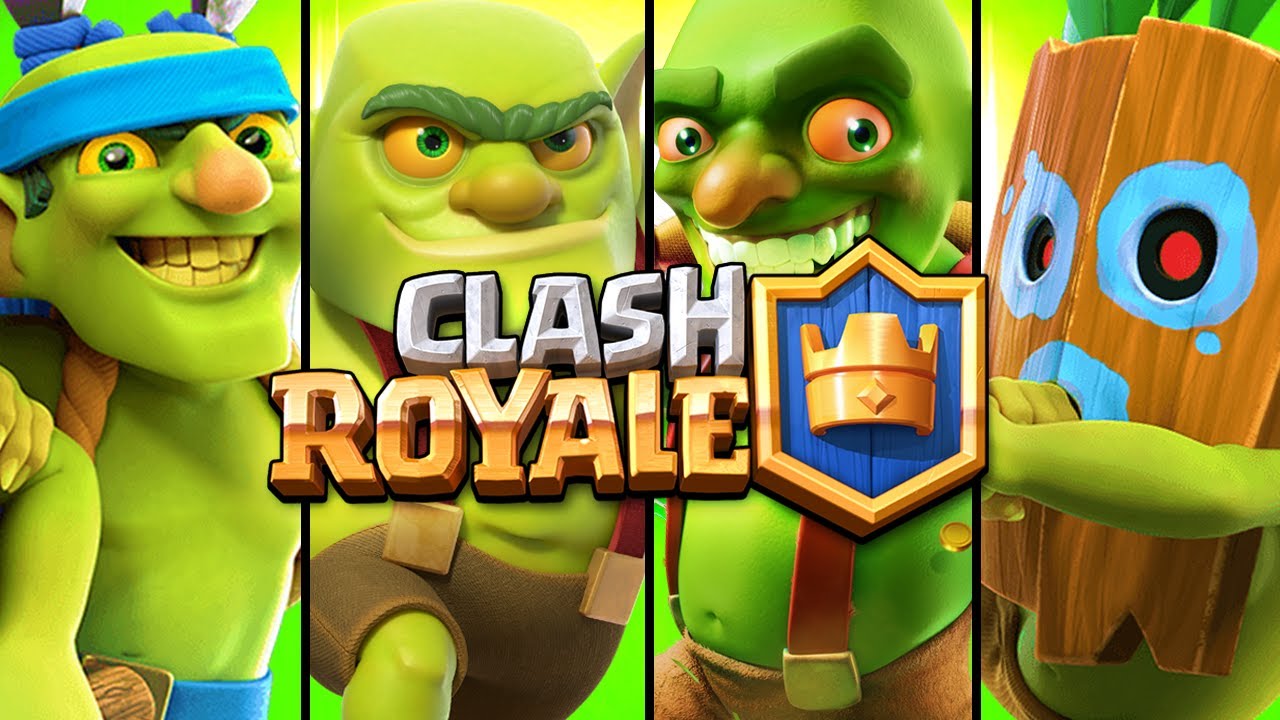 INFINITE SWARM!! *New* All Goblin Deck in Clash Royale!