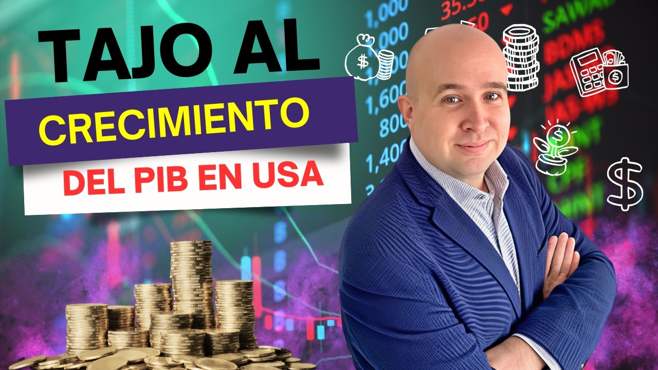 Tajo al crecimiento del PIB en Estados Unidos ¡Demoledora revisión a la baja!