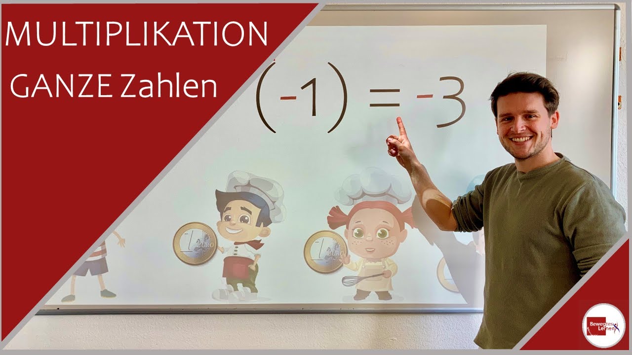 MULTIPLIKATION: Ganze Zahlen