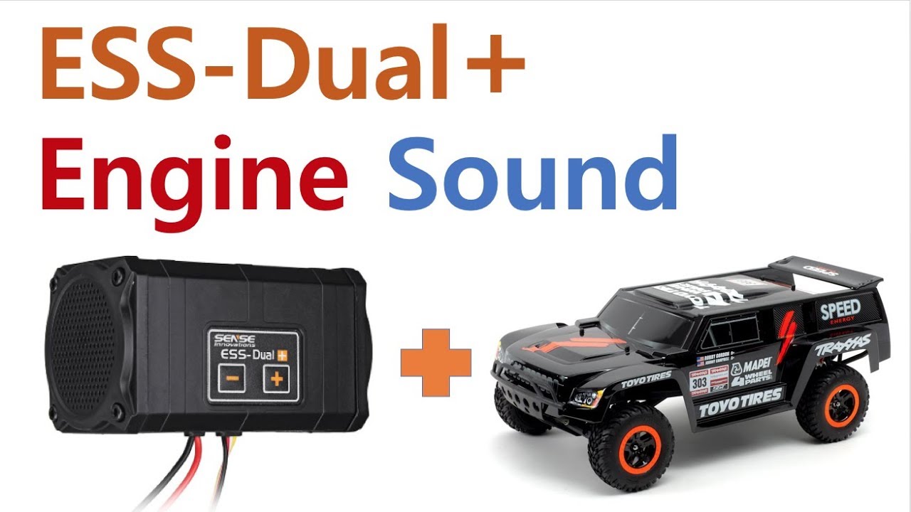 ESS Dual+ engine sound unboxing & Installation - RC 엔진 사운드