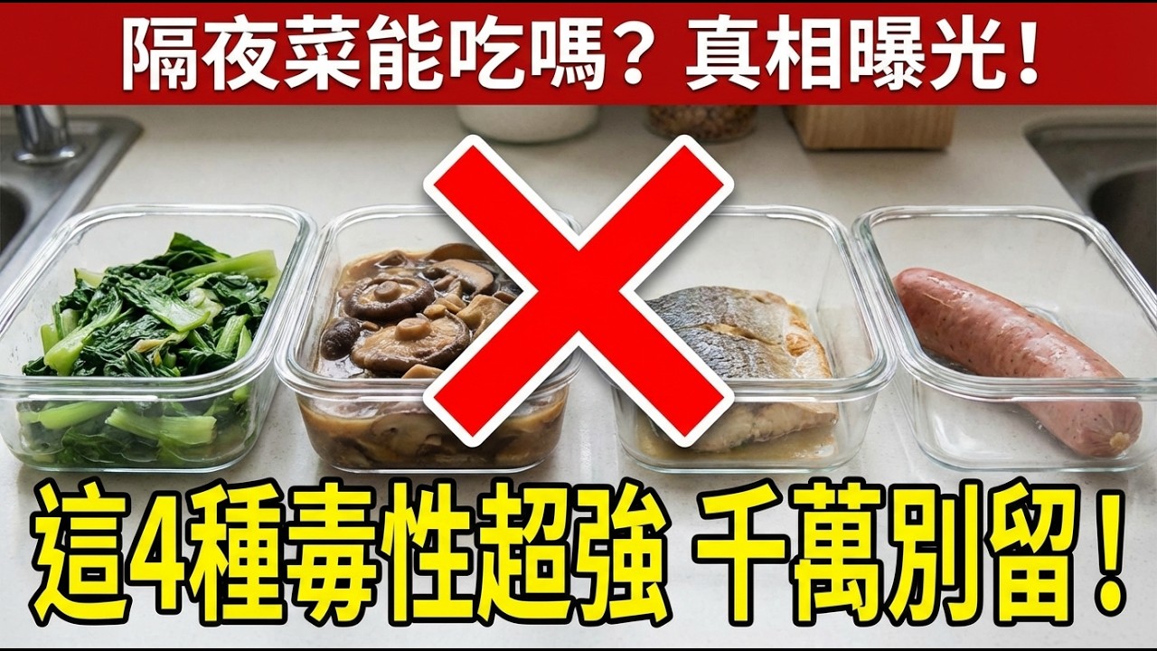隔夜菜到底能不能吃？真相曝光！這4種比你想的還毒，很多人天天吃！