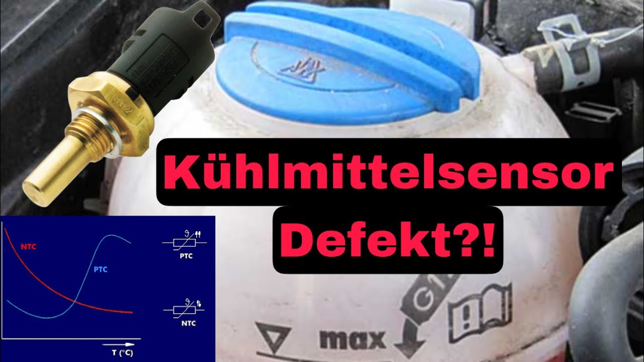 Kühlmitteltemperatursensor überprüfen I NTC- & PTC-Widerstände