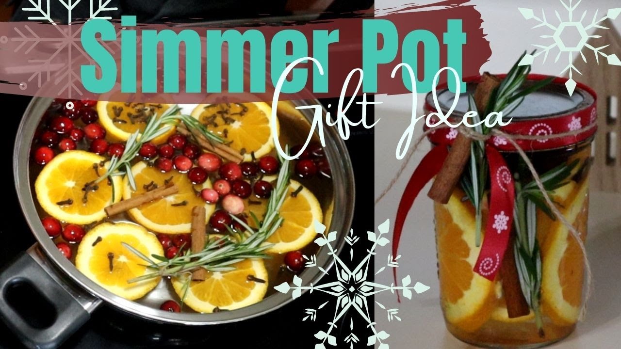DIY SIMMER POT RECIPE / FESTIVE SIMMER POT CHRISTMAS GIFT IDEA / POSITIVELY AMY