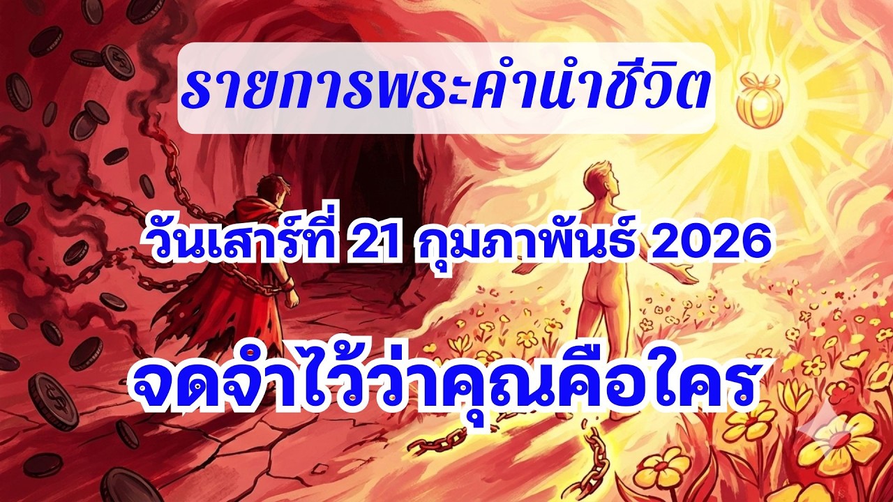 21 กุมภาพันธ์ 2026 จดจำไว้ว่าคุณคือใคร
