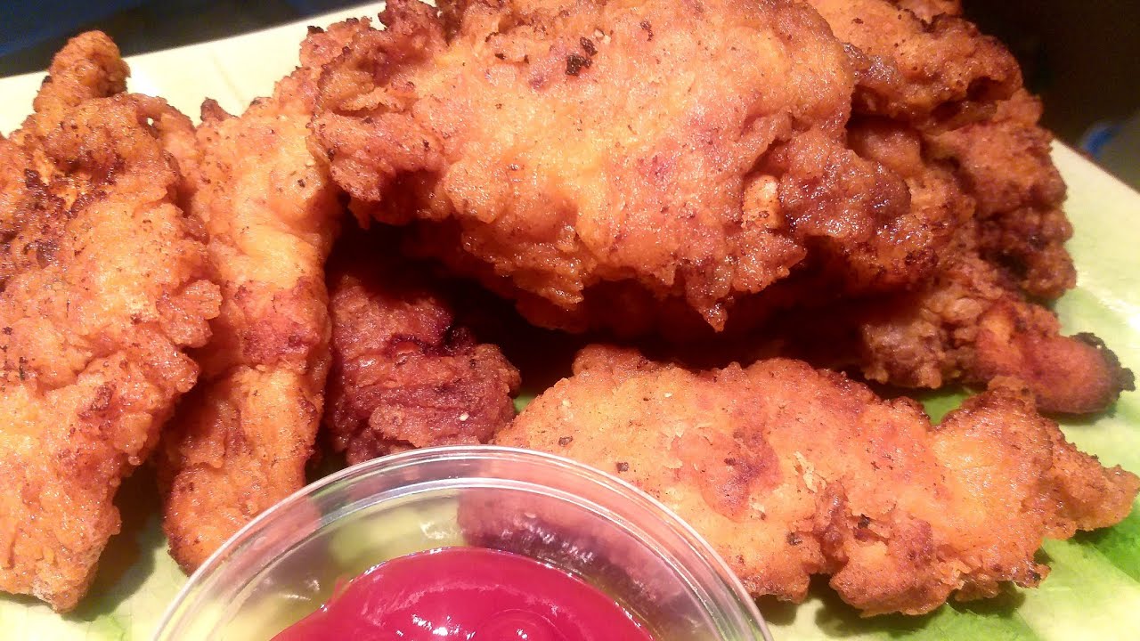 Crispy Chicken Tenders/Fingers | Simple & Quick Recipe