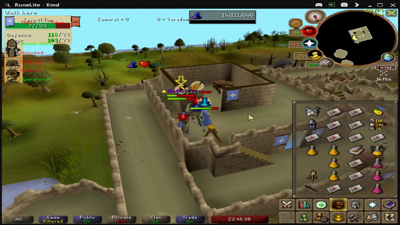 Castle Wars 10v10 | GBU vs CWC | 21/11/2020
