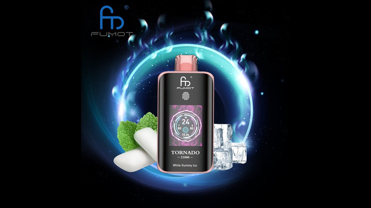 Randm Tornado 25000-White Gummy Ice（Deutscher Online-Verkauf）