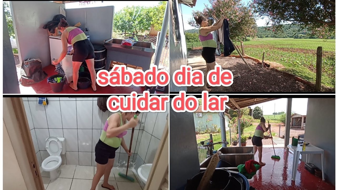 Cuidando do lar sábadamos por aqui