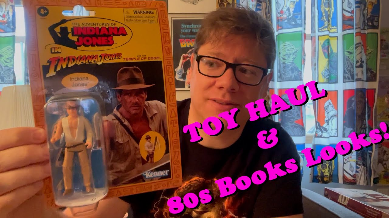 Toy Haul and 80s Books
