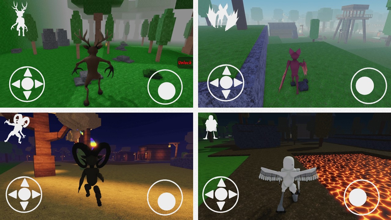 What if I became everyone - All animals 99 Nights in the forest (ROBLOX)