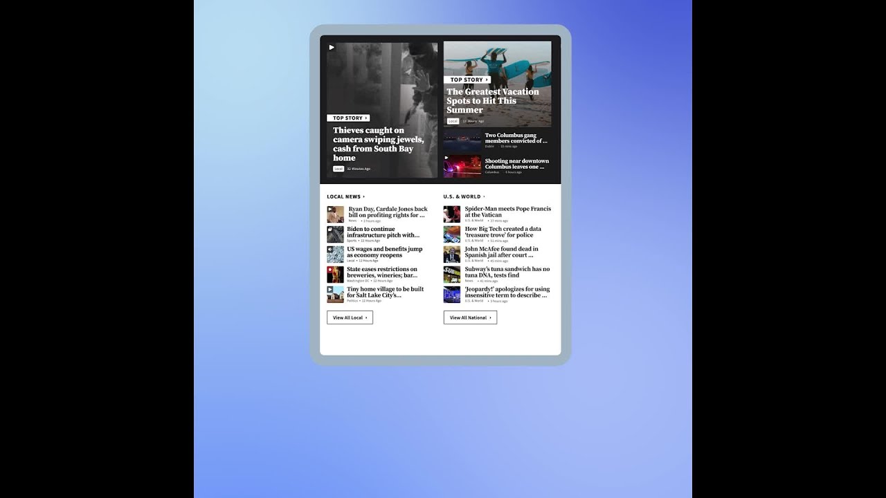 NBC4i.com new website design