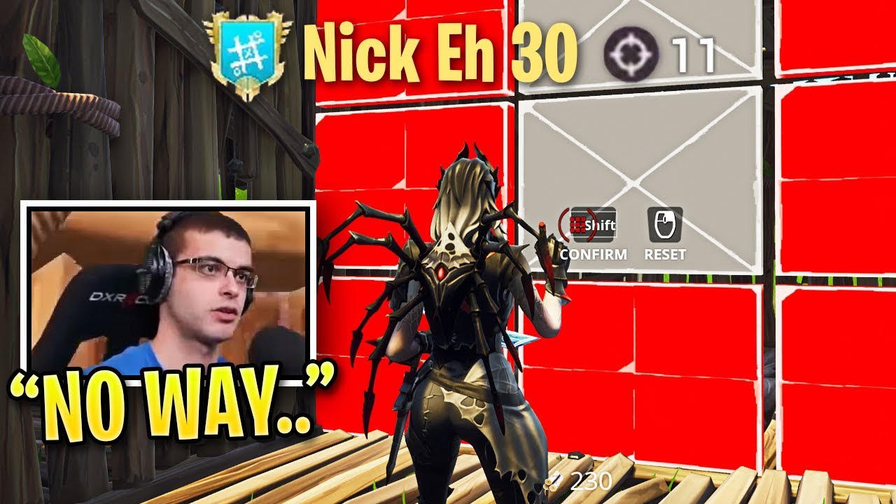 Nick Eh 30 is IMPRESSED Watching Himself DESTROY Fortnite Pros! (Fall Skirmish Week 5 Highlights)