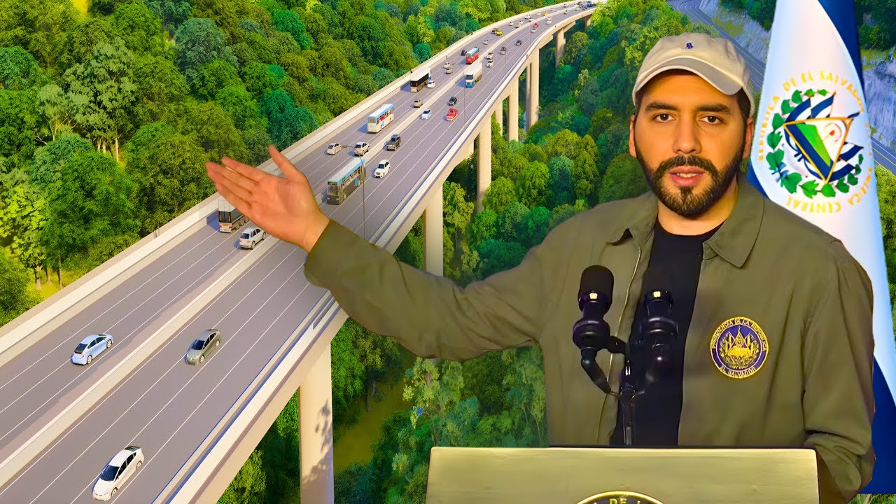 INCREÍBLE: Lo Que Está Haciendo Nayib Bukele con el Viaducto Los Chorros en El Salvador
