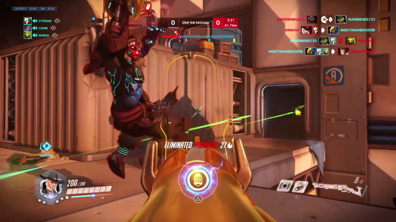 Trashe gameplay vs 4 stack ( 4200+ )