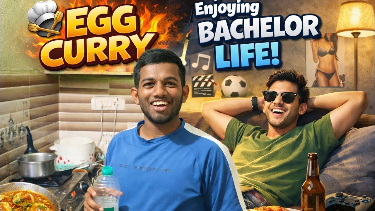 Egg curry and Bachelor life.