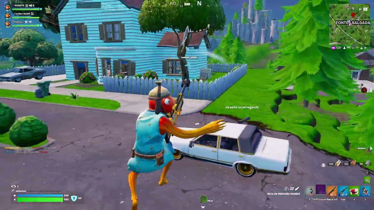 FORTNITE RAIZ - GAMEPLAY PEIXOTO (19/01/2026)