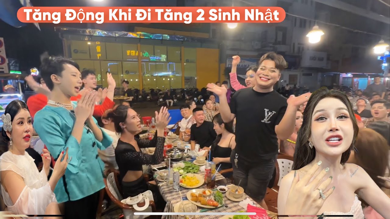 Sinh Nhật Tăng 2,Thu Phương Ghé Quán Ốc Cộng Đồng LGBT
