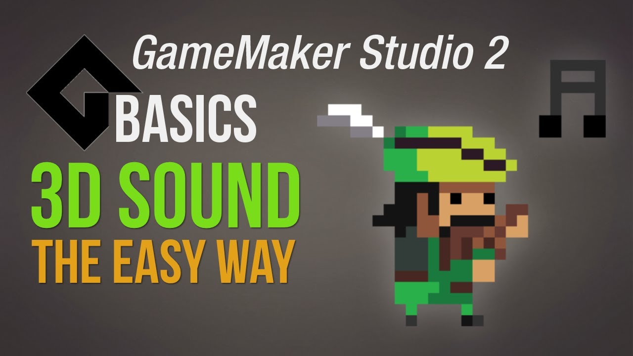 3D sound - the easy way [Game Maker Studio 2 | Basics]