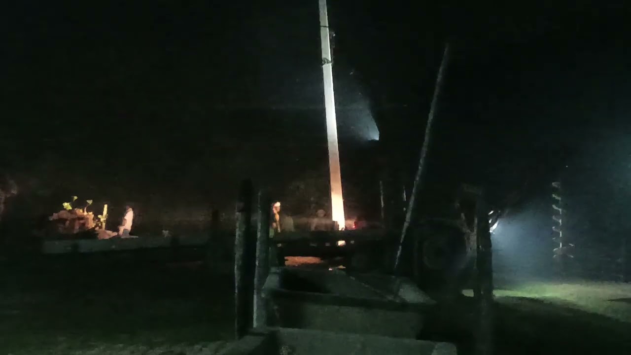 Electric pole mere gaon me garaya gaya all process