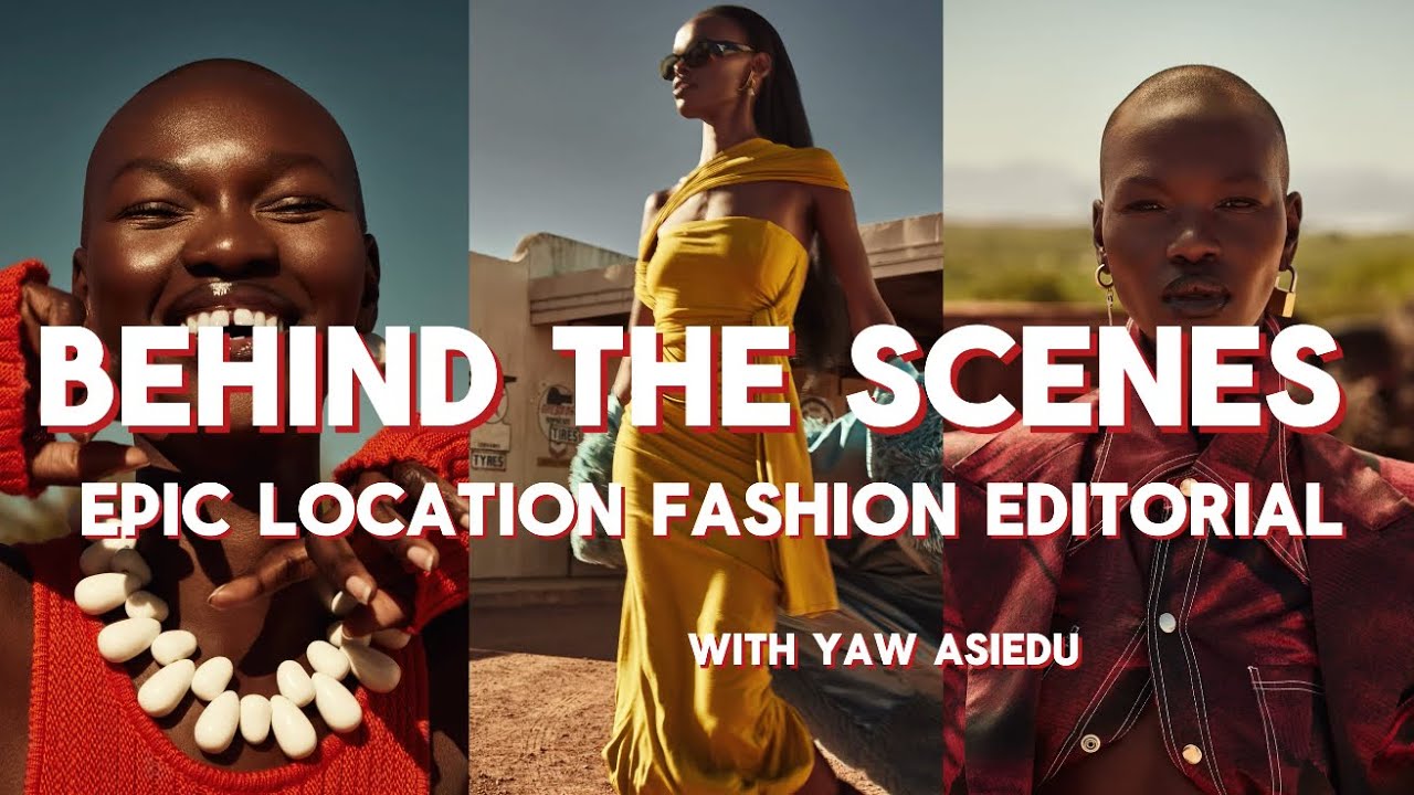 Behind the Scenes: Fashion Editorial Shoot in Cape Town, South Africa | BTS Photography